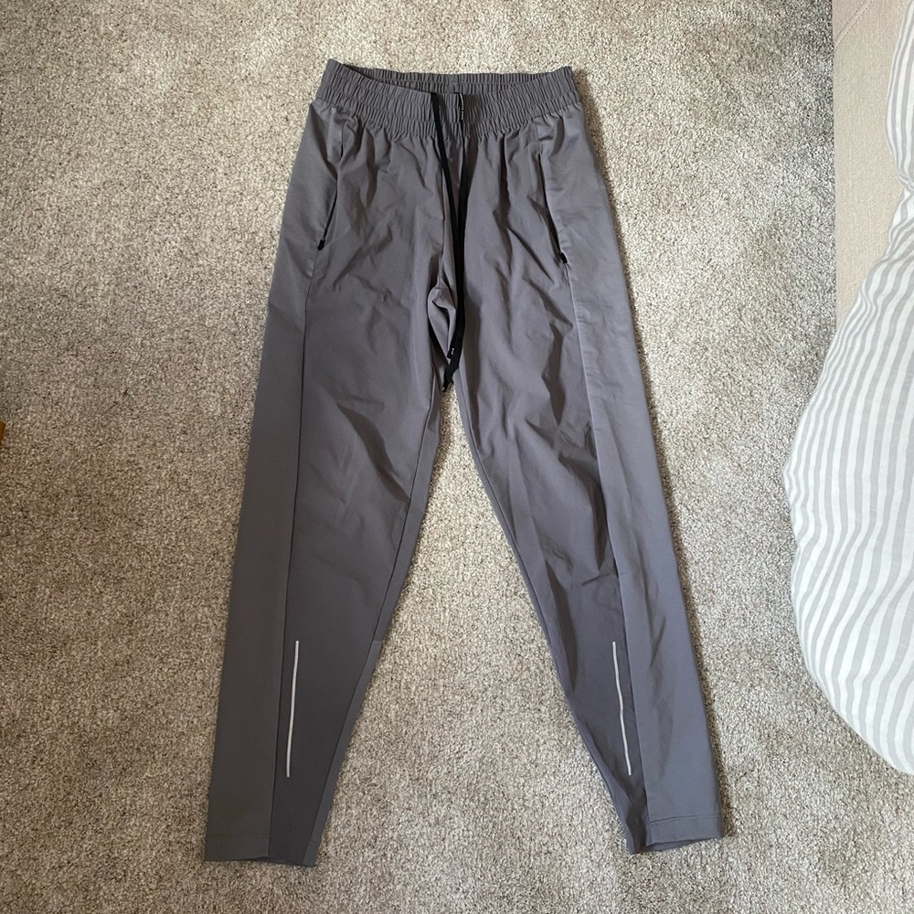 Gray Nike joggers